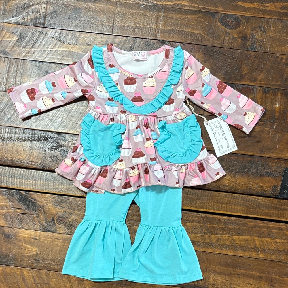 Cupcake Delight Kids Matching Set